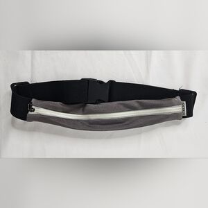 FITKICKS Unisex women’s Men's Gray & Black Waist Fanny Belt Bag